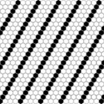 Mini hexagon lean 2x2 pattern