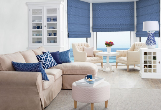 Dekoria.pl, roleta rzymska Capri, kolekcja tkanin Brooklyn