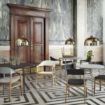 Normann Copenhagen Herit Chair Armchair Union Table Grant Pendant