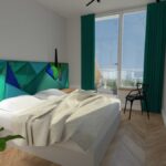 Anna Burkat – Kraków – sypialnia