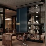 Apartament pokazowy osiedla Awangarda, gabinet