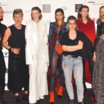 Modelki wraz z projektantem Przemkiem Podolakiem