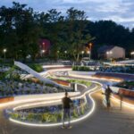 Nowoczesny park wodny na plantach w Jaworznie, RS+ Robert Skitek