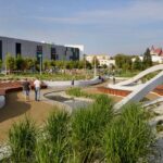 Nowoczesny park wodny na plantach w Jaworznie, RS+ Robert Skitek