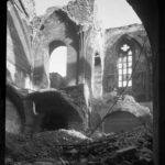 Topografia ruin. Praga 1945 fot. Josef Sudek