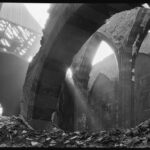 Topografia ruin. Praga 1945 fot. Josef Sudek