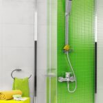 FERRO, Natrysk przesuwny 1 funkcyjny Quadro N110 wieszak Metalia 9 mydelniczka Novatorre Metalia 9