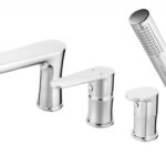 Algeo – bateria wannowa stojąca czterootworowa