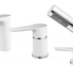 Adore - bateria wannowa wielootworowa_Adore - bateria umywalkowa podtynkowa