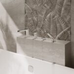 Adore - bateria wannowa wielootworowa_Adore - bateria umywalkowa podtynkowa