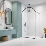 Round walk in 01 black radaway ri v03 fix