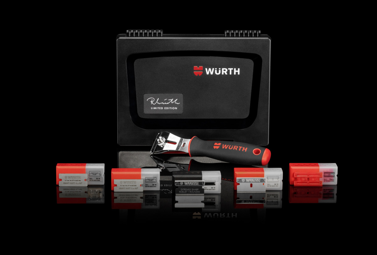 Skrobak z zestawem wymiennych ostrzy_Würth Polska