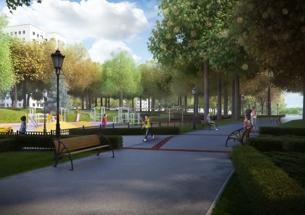 Park Staromiejski- Plac zabaw 1