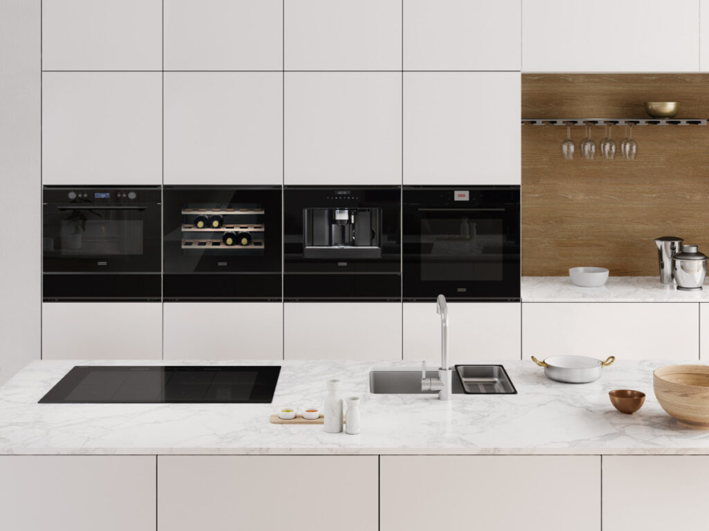 18 Franke całkowicie czarne urządzenia AGD do zabudowy