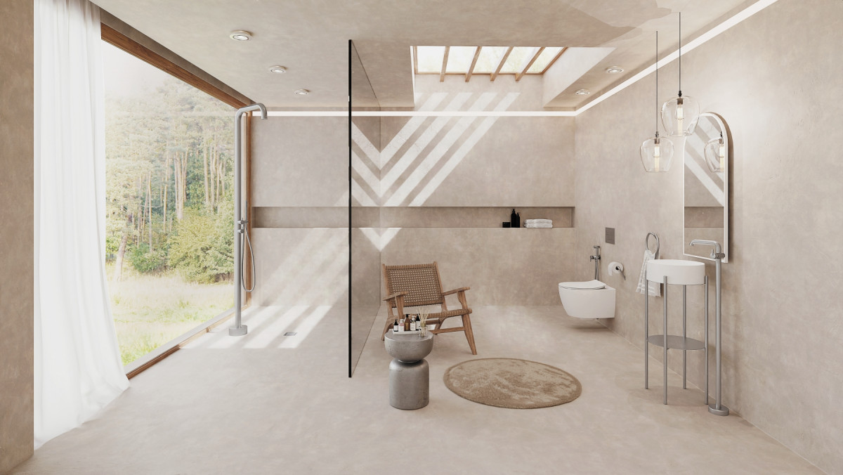 Deante Design Studio_Silia_Kolumna prysznicowa podłogowa do ogrodu lub łazienki (1)