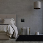 3d contemporary bedroom interior