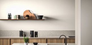 Kaszmirowa kuchnia i pasujące do niej zlewozmywaki Franke 5 Franke zlewozmywak Kanon KNG