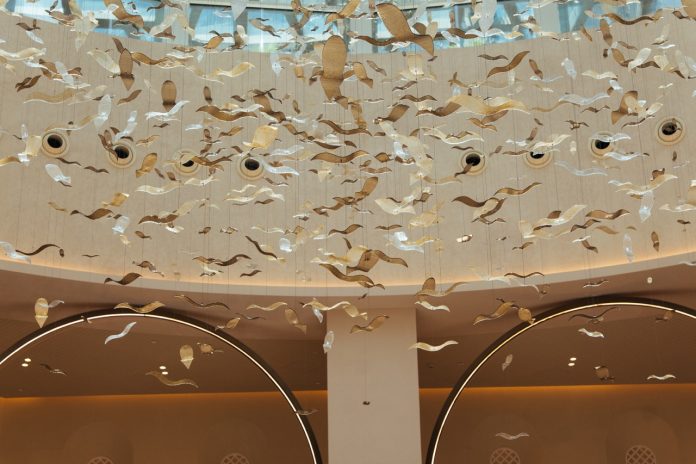 1. Instalacja Edyty Barańskiej dla Dubai Mall fot. Artur Walczewski