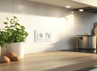 Gniazda z ładowarką USB A+C – nowoczesne rozwiązanie do każdego wnętrza Aria ramka podwójna gniazdo gniazdo USBC biel