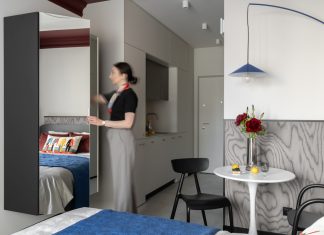20 m² bez kompromisów. Mikroapartament w Gdańsku projektu Aleksandry Czajki-Witkowskiej Mat. pras. Deante proj. Aleksandra Czajka Witkowska fot. Inkadr, Natalia Kaczmarek (9)
