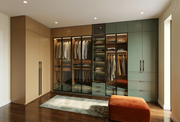 Garderoba komandor retro