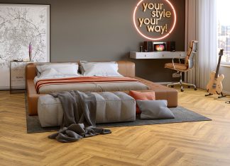 Odkryj bogactwo aranżacji z panelami winylowymi VIN IN Vin in dab jangle cala scena